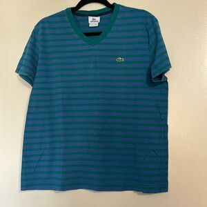Lacoste striped tee